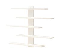 SZLIFE Scaffale espositivo per action figure, piante verdi, miniature, mensola da parete per casa, bagno, dormitorio, Bianco