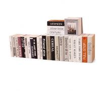 SZLIFE Set 31 Libri Miniatura Casa Bambole, In carta, compatibile BJD Dollhouse, modello statico, accessori decorativi, per casa delle bambole