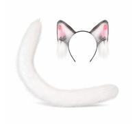 SZLIFE Set Accessori Gatto Cosplay, Tessuto e | Accessorio singolo, Orece travestimento, Rappresentazioni sceniche, Per giovani adulti