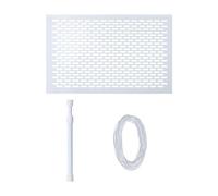 SZLIFE Set di Accessori per la Sostituzione della Rete di Protezione dello Skimmer per Foglie da Piscina, 15,3x9,8 Pollici, per Piscine Fuori Terra, Facile