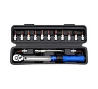 SZLIFE Set di chiavi dinamometriche da 15x 1/4 con punte, ergonomiche, leggere, robuste, reversibili, per la riparazione di