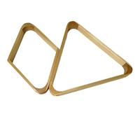 SZLIFE Set di Porta-Palline da Biliardo a Triangolo e Diamante, robusti Accessori da Biliardo, Porta-Palline da in Legno per Sala da Sportiva