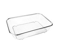 SZLIFE Setaccio per Terra, setaccio per Rocce, di drenaggio Professionale in Acciaio Inox, Argento, Pezzi di Ricambio, attrezzo da Giardino Robusto, L