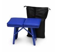 SZLIFE Sgabello Pieghevole da Esterno Metallo | Piattaforma in acciaio, Sgabello da campeggio, Escursioni in montagna, Per appassionati outdoor
