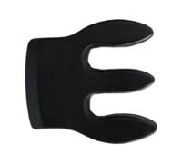 SZLIFE Sordina per violino, silenziosa, a basso rumore, semplice installazione, strumento in metallo, attenua il suono, 3 punte, riduce il volume, sordina, Nero
