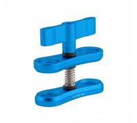 SZLIFE Staffa di Montaggio Fotocamera Supporto Accessorio Subacqueo in Alluminio Farfalla Clamp con Manuale per Flessibile Adatto a Fotografia Subacquea Immersioni, Blu