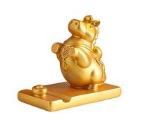 SZLIFE Statua di Cavallo 2026 Decorazione per Il Capodanno Cinese Supporto per Telefono Ornamento da Tavolo Decorazione Feng Shui per casa Camera da Letto, Oro