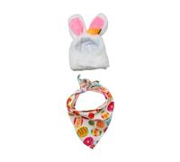 SZLIFE Statue Set di Outfit Goose Statue Costume Pasqua Day Creative Creative Multifunctional Ornament Clothes for Balcony Porch