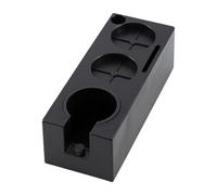 SZLIFE Stazione di pressatura del caffè, portapressino per caffè espresso per gadget utili da 51/54/58 mm, Nero