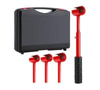 SZLIFE Strumento di regolazione della cerniera della porta per bullone rotondo calibro standard 0,55/0,71/0,91/0,98 pollici Strumento di riparazione