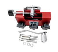 SZLIFE Strumento per affilare i Denti della Motosega con 3 frese per riparatori e boscaioli, Multifunzionale, 8,6x1,7x3,9 cm, azionato manualmente, Rosso