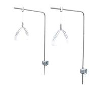 SZLIFE Supporto per 2 luci a LED per Acquario, Facile da installare, Supporto a LED per Acquario per Piante acquatiche d'Acqua Dolce