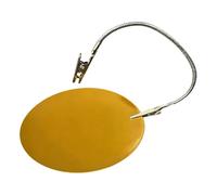 SZLIFE Supporto per a Spirale con Doppia Clip e Vassoio posacenere, Ideale per Ufficio, Oro