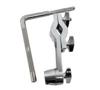 SZLIFE Supporto per campanaccio Parti del supporto per campanaccio Accessori per strumenti a percussione Staffa di montaggio per tamburo universale a sgancio