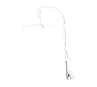 SZLIFE Supporto per campanello per culla, supporto per lettino, accessorio fai da te per giocattoli, girevole, da 33 pollici, con braccio, accessori per la