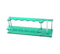 SZLIFE Supporto per Canna da Pesca, Supporto per Canna da Pesca, Contiene 5 canne, Compatto, per riporre tè e Penne, Stabile, Comodo, salvaspazio, Piccola, Verde