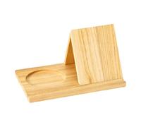 SZLIFE Supporto per Libri Triangolare, Poggia Libri dal Design Semplice, Accessorio per Libri, Supporto per Libri per La Lettura, Ufficio, Scrittori, Insegna, Colore del Legno