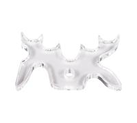 SZLIFE Supporto per Stecca da Biliardo con Testa Trasparente, Facile da installare, Ponte per Giocatori di Biliardo, Allenamento a casa, 10.8 Mm