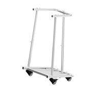 SZLIFE Supporto per Telaio per Borsa, Tasca, Supporto per Borsa in Metallo Portatile, Strumento per lavori di Giardinaggio, Bagno, Foglie, Prato, Campeggio