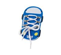 SZLIFE Tabellone per esercizi fai da te per allacciare le scarpe, giocattolo in legno per infilare i lacci delle scarpe in età prescolare, per imparare ad, Casuale Sinistra Destra