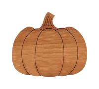 SZLIFE Tagliere in Legno per antipasti, Vassoio per Sushi a Forma di Zucca, Decorazione per la Cucina di o Un Ristorante