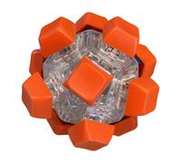 SZLIFE Tastiera tidget Palla sensoriale Giocattolo Giocattolo Regalo Regalo agitazione Tastiera clicca Tastiera per Donne Uomini Che lavorano Adulti, Rosso-Arancio