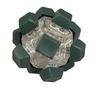 SZLIFE Tastiera tidget Palla sensoriale Giocattolo Giocattolo Regalo Regalo agitazione Tastiera clicca Tastiera per Donne Uomini Che lavorano Adulti, Verde Scuro