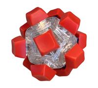 SZLIFE Tastiera tidget Palla sensoriale Giocattolo Giocattolo Regalo Regalo agitazione Tastiera clicca Tastiera per Donne Uomini Che lavorano Adulti, Rosso