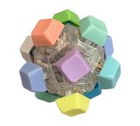 SZLIFE Tastiera tidget Palla sensoriale Giocattolo Giocattolo Regalo Regalo agitazione Tastiera clicca Tastiera per Donne Uomini Che lavorano Adulti, Multicolore