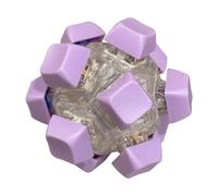 SZLIFE Tastiera tidget Palla sensoriale Giocattolo Giocattolo Regalo Regalo agitazione Tastiera clicca Tastiera per Donne Uomini Che lavorano Adulti, Viola