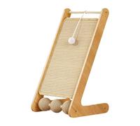 SZLIFE Tiragraffi da Pavimento, tiragraffi in sisal a Forma di L, per Gatti per Esercizi in casa, D