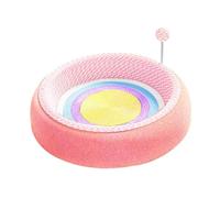 SZLIFE Tiragraffi per Gatti, Giocattolo interattivo, Accessori per Animali Domestici, tiragraffi per Gatti, Cuccia per inseguire e Fare Esercizio, Girare