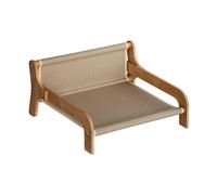 SZLIFE Tiragraffi per Gatti, Tappetino Tiragraffi, a Forma di Divano, Rialzato, Moderno Ed Elegante, 51 X 46 X 28 Cm, Giocattoli Tiragraffi, Mobili per Gatti