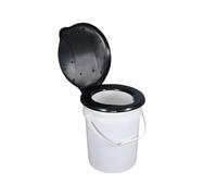 SZLIFE Toilette Portatile da Campeggio, da Viaggio, per Esterni, Facile da trasportare, per Uomini e Donne, con Coperchio Rimovibile, per la Pesca