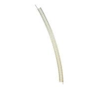SZLIFE Traccia del Treno Modello, Lunghezza 19,69 Pollici curvi realistici 1:87 Versatili Mestieri Fai -da -Te, Accessori, Binario di Regalo di Compleanno da