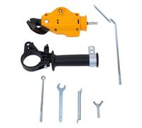 SZLIFE Trapano Elettrico Cesoia per Ferro, Roditrice per Lamiera, Cesoie per Trapano Roditore per Alluminio, Acciaio, Rame E Stagno, Compatibile Trapani Elettrici E Percussione Da 220 V, Con Maniglia