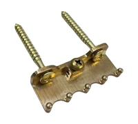 SZLIFE tremolo per chitarra elettrica, ponte, molla per ponte, piastra di trazione in rame leggera e antiruggine, gancio per chitarra basso