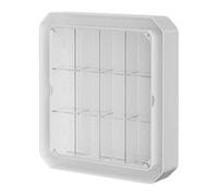 SZLIFE Vetrina per esposizione di figure attive, mobiletto portaoggetti da tavolo, espositore regalo, scatola portaoggetti per miniature, modelli, auto, Bianco