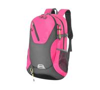 SZLIFE Zaino da trekking per esterni, zaino sportivo da trekking, borsa sportiva multiuso, da ciclismo per il tempo libero, da arrampicata per equitazione, Rosa Rossa