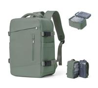 SZLX Zaino Ryanair 40x20x25 Bagaglio a Mano Donna da Viaggio Borse da Cabina per Easyjet Computer Portatile Impermeabile Borsa Uomo Travel Backpack Verde Oliva