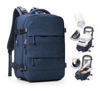 SZLX Zaino Vuoto Carry-on Bagagli Donne, Airbag Zaino con Sistema di Vuoto Per Viaggi, Ryanair Travel Ruscksack Dimensione Cabina con Pompa Impermeabile Uomo Vuoto Valigia