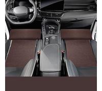 SZMBHSD 2 Pezzi Estensione per seggiolino Auto, Compatibile per Renault Fluence Talisman Megane Latitude, Cuscino di Supporto per Le Gambe in Pelle Resistente all'Usura per seggiolino Auto,Brown