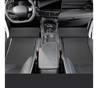 SZMBHSD 2 Pezzi Estensione per seggiolino Auto, Compatibile per Renault Fluence Talisman Megane Latitude, Cuscino di Supporto per Le Gambe in Pelle Resistente all'Usura per seggiolino Auto,Black