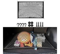 SZMBHSD Borsa a Rete per Bagagliaio Auto, Compatibile per BMW 2 Series F46 LCI Gran Tourer, Borsa Elastica per Auto, Rete di Fissaggio per Bagagli Auto,100 * 60cm- Double-Layer