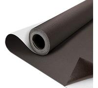 SZMMG 60 * 300 cm Toppe per Riparazione Autoadesive in Pelle PU Marrone scuro,Ecopelle Adesiva Toppa per Riparazione in Pelle per Divani,Mobili,Giacca,Zaino,Sedili Auto,Strappi,Bruciature.