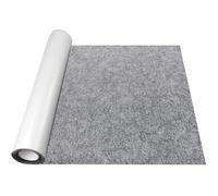 SZMMG Feltro Adesivo Rotolo 20x200cm,Feltrini Per Mobili Spessore 2 mm, DIY Autoadesivi Mobili Pad per Tavolo Divano Antiscivolo Riduzione del Rumore（Grigio scuro）