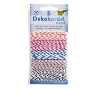 Sznurek dwukolorowy 20 m 5 kolorów twin-mix