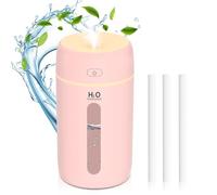 SZO Umidificatore ambiente, mini umidificatore per auto, umidificatore ambiente bambini, umidificatori silenzioso, humidifier,autospegnimento per ufficio,camera da letto,auto,desktop,cameretta bambino