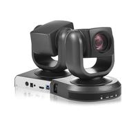 SZOOMSY Telecamera PTZ con zoom ottico 20x, Full HD, 1080p, 60 fps, HDMI, USB, webcam per sala conferenze e chiesa, streaming di videoconferenze online, compatibile con zoom, Skype, OBS, facile