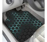 SZPXXX 4 Pezzi Tappetini per Auto per Citroen C3 Aircross 2021-2024, Alta qualità Tappetini Tappetini Auto Antiscivolo Fango, Acqua Proteggere Pavimento del Veicolo,Blue
